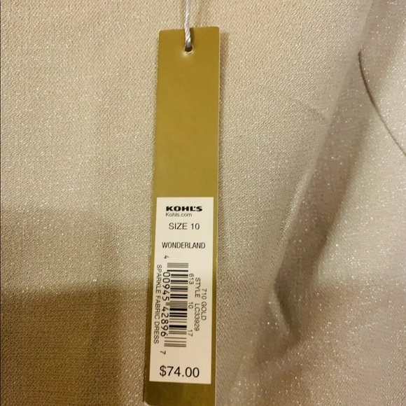 LC Lauren Conrad Tan Sleeveless Dress - Picture 4 of 8